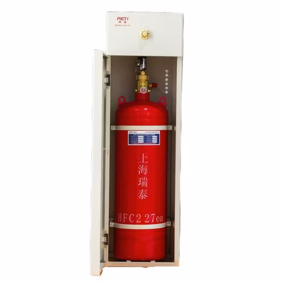 Hfc-227ea Gas Fire Extinguishing Agents as Replacement of Halon 1301