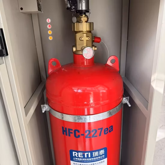 Hfc-227ea Gas Fire Extinguishing Agents as Replacement of Halon 1301