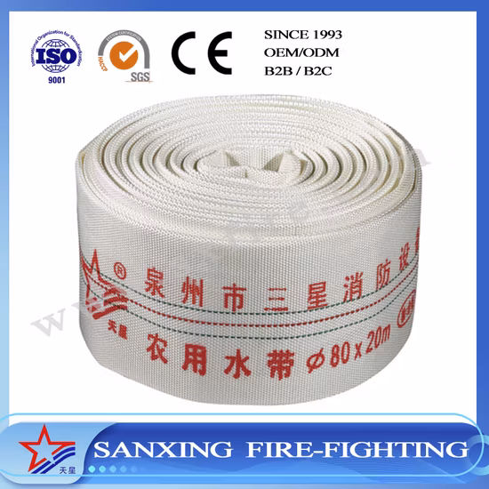 Tubo manichetta antincendio da 1 pollice/2 pollici per vendita diretta in fabbrica per attrezzature antincendio